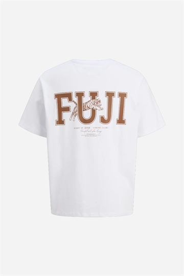 Jack & Jones JJKenji Tee SS Crew Neck - White